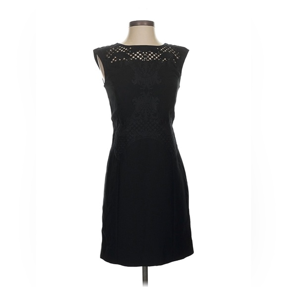 Etcetera Dresses & Skirts - Etcetera Black Lace Detail Midi classy little black dress size 00